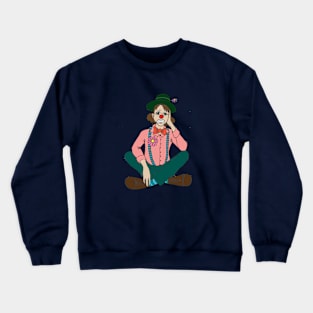 Sad Clown Crewneck Sweatshirt